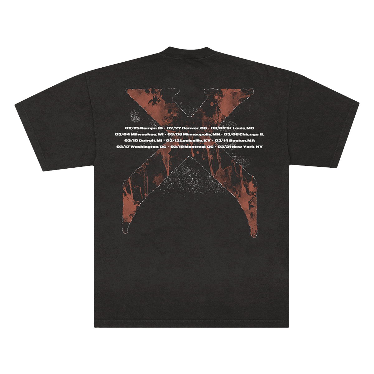 2X Tour Tee