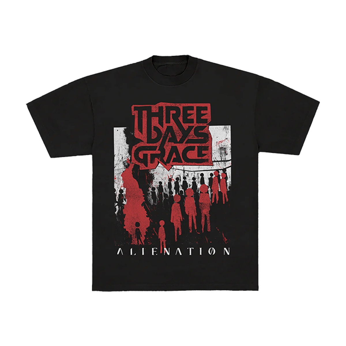 2026 Alienation Tour T-Shirt – Three Days Grace