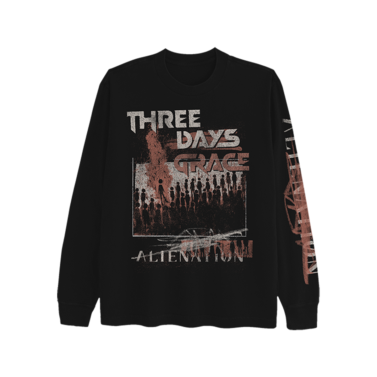 2026 Alienation Tour Long Sleeve – Three Days Grace
