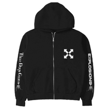 Load image into Gallery viewer, EXPLOSIONS Tour Zip Hoodie
