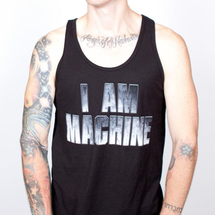 I Am Machine Unisex Black Tank-Three Days Grace